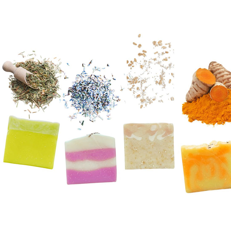 Botanical Infused handcrafted soaps at Colordrop