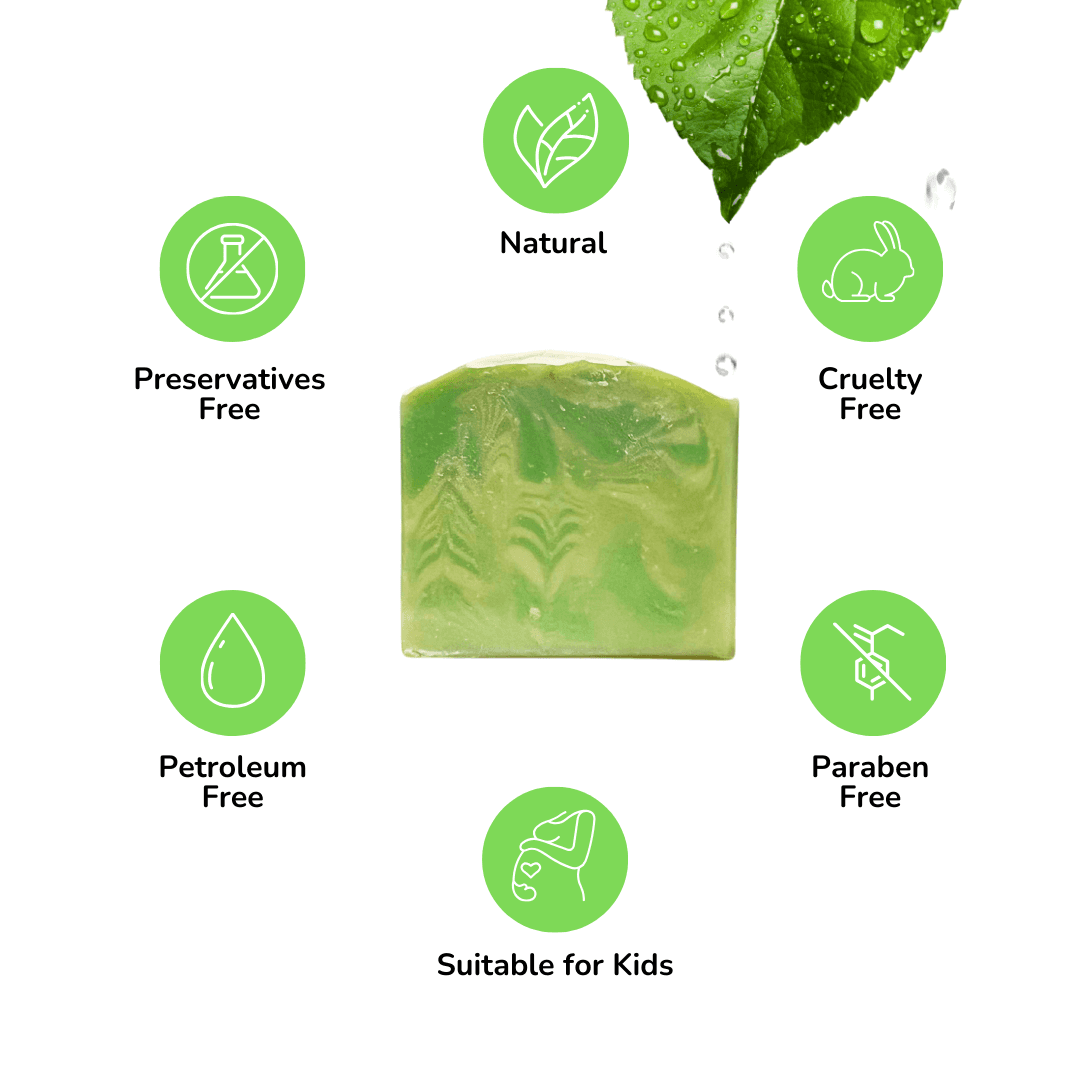 We offer Natural, vegan, Cruelty free, preservative free formula for soap which suitable for kids as well. 